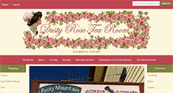 Desktop Screenshot of dustyrosetearoom.com